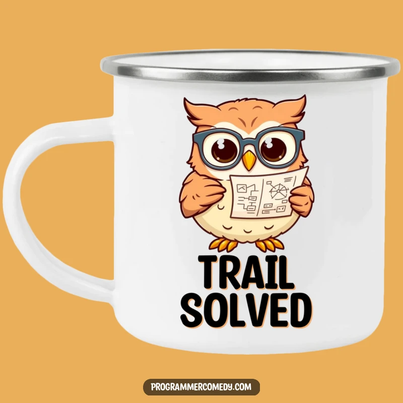 Funny Owl Campfire Mug - Hilarious Outdoor Intellectual Gift